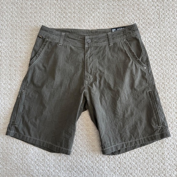 KÜHL Other - Kuhl Ramblr Men's Green Hiking Shorts UPF 50+ Quick Dry Gorpcore Outdoor Size 34